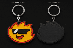 Chaveiro Mascote Cafe Store - imagem 1